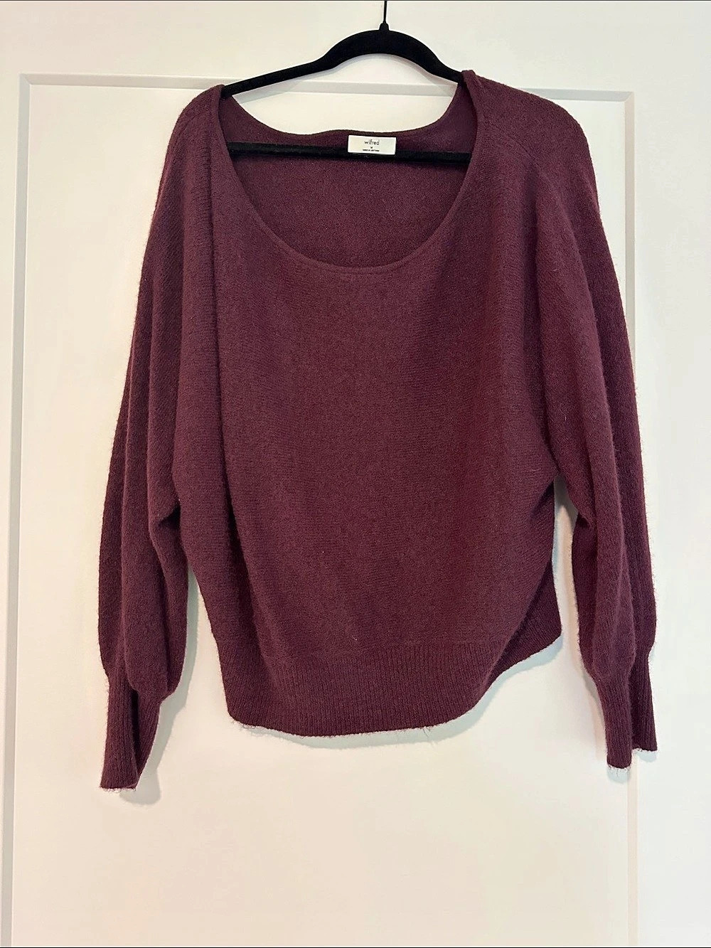 Aritzia Wilfred Sweater in Purple Like New